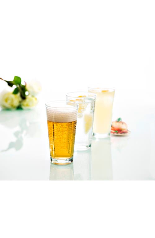 Fortessa Arcade Rocks Or Dof 12.75 Oz, Set Of 12 In Clear