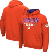 COLOSSEUM Men's Colosseum Orange Clemson Tigers Sunrise Pullover Hoodie