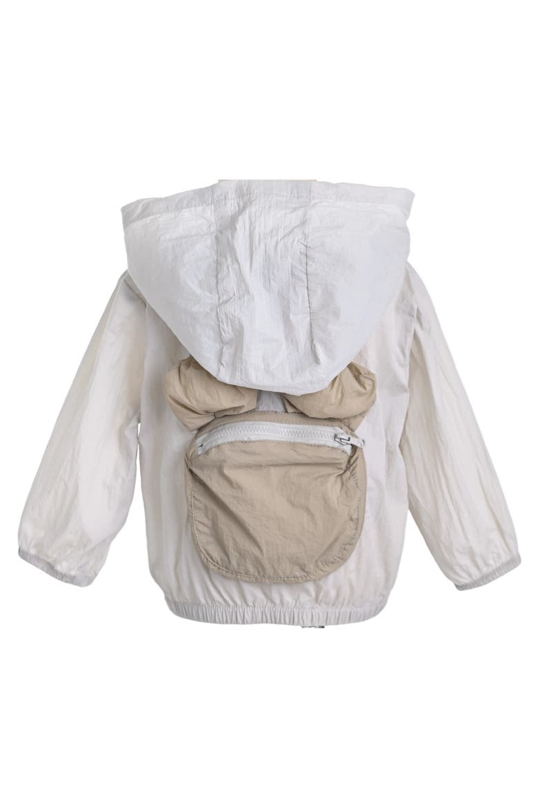 Pocket Hooded Jacket, Alternate, color, Grey