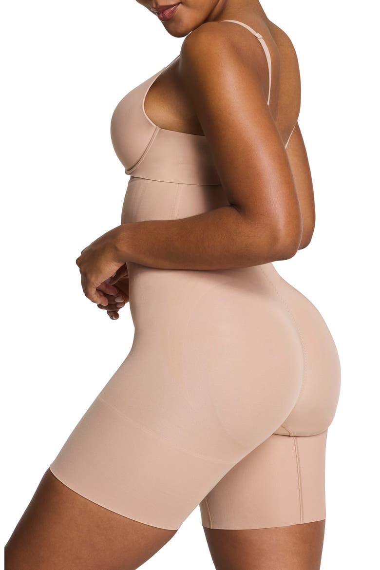 SPANXsculpt™ GoFigure High Waist Shaper Shorts, Alternate, color, CHAI