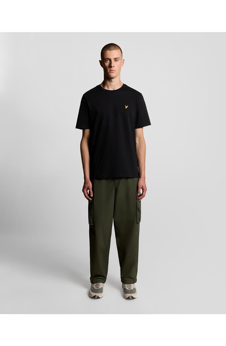 Lyle & Scott Crew Neck Short Sleeve T-Shirt, Alternate, color, Jet Black