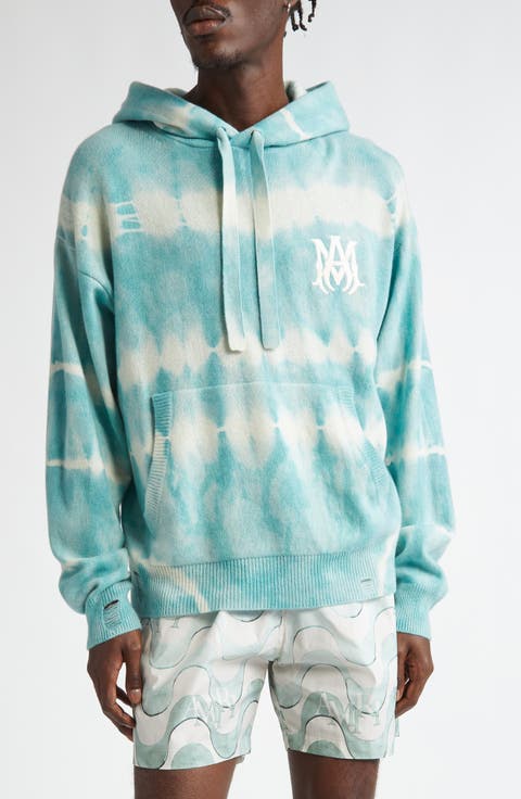 Tie Dye Cashmere & Wool Hoodie