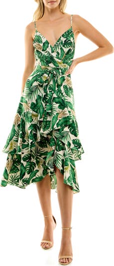 Socialite Ruffle Faux Wrap Sundress Nordstrom