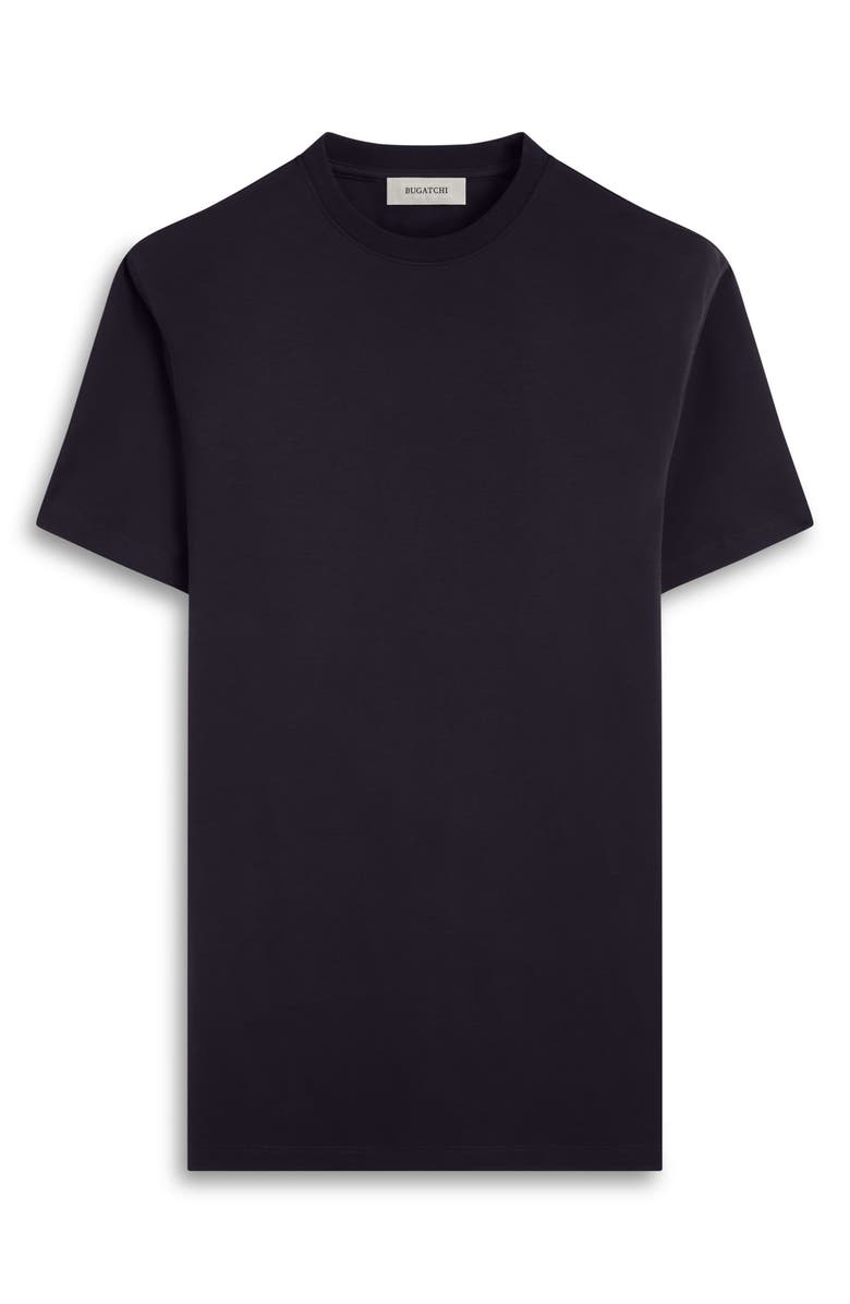 Bugatchi Hank Solid Pima Cotton T-Shirt, Alternate, color, Black