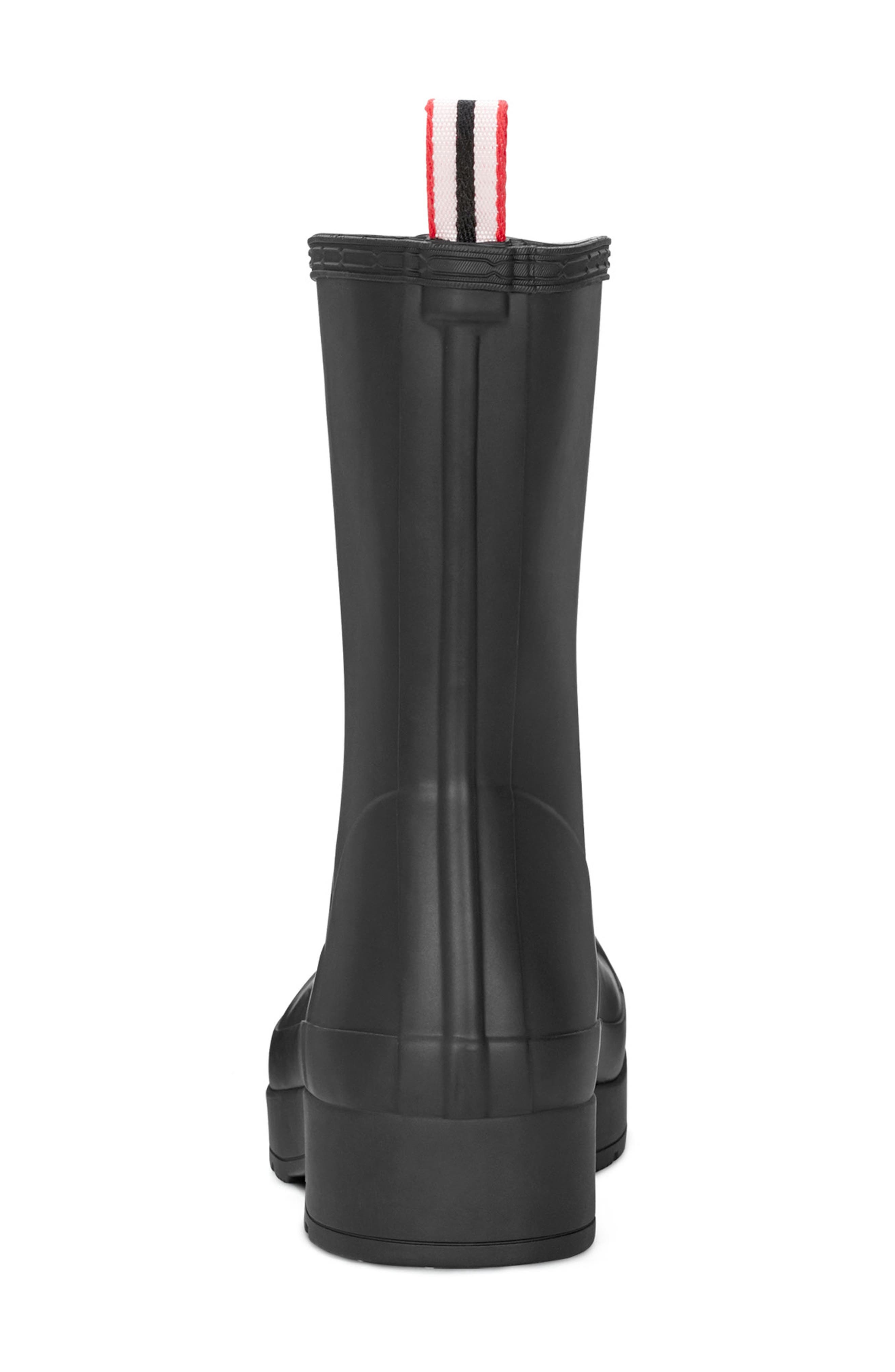 Hunter Play Waterproof Mid Boot, Alternate, color, Black