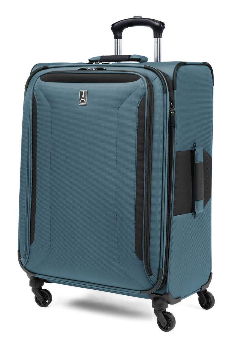 Pilot Air 2 25-Inch Expandable Spinner Suitcase, Alternate, color, BLUE STEEL/ BLACK