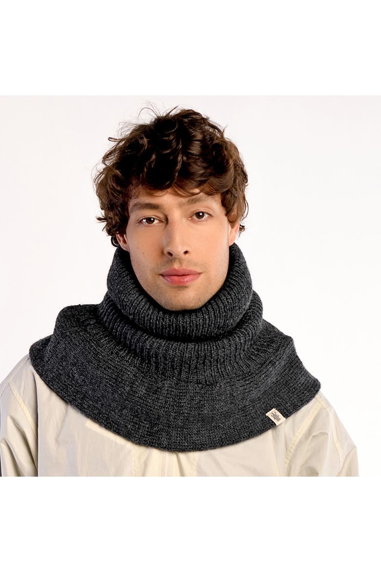 Hank Neckwarmer, Alternate, color, Charcoal