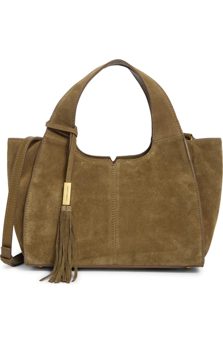 Vince Camuto Aleah Leather Satchel, Main, color,