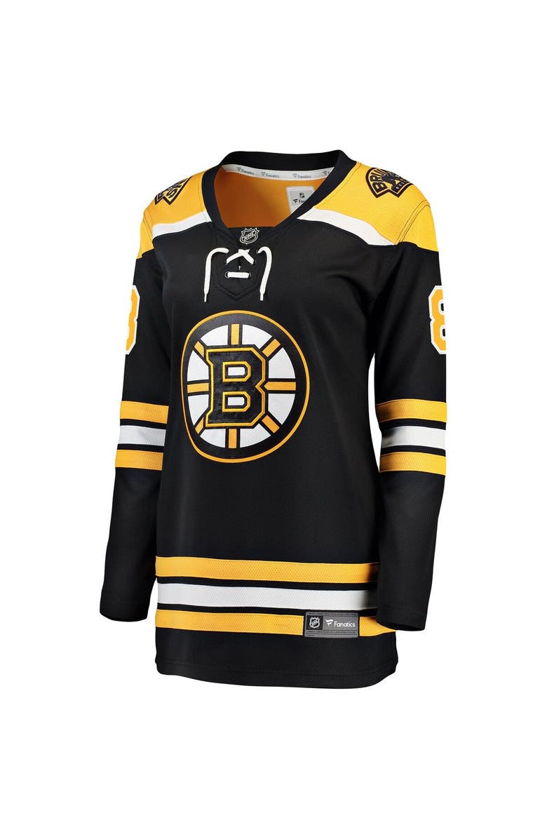 FANATICS Women's Fanatics David Pastrnak Black Boston Bruins Breakaway Player Jersey, Alternate, color, 