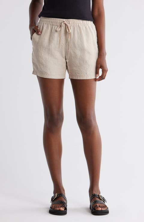 Two Palms Linen Drawstring Shorts