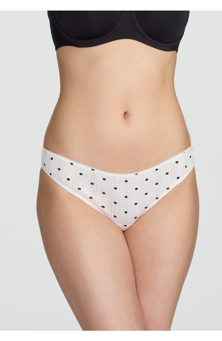 CUUP The Thong, Alternate, color, Salt Polka Dot