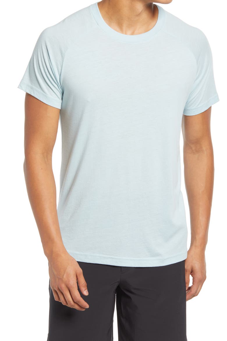 The Triumph Crewneck T-Shirt, Main, color, CHALK BLUE