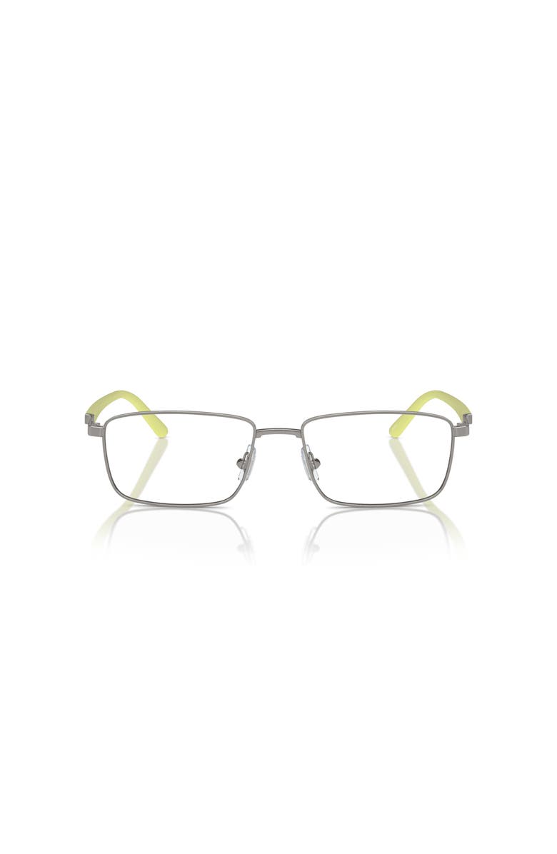 ARNETTE 55mm Rectangle optical glasses, Alternate, color, Grey