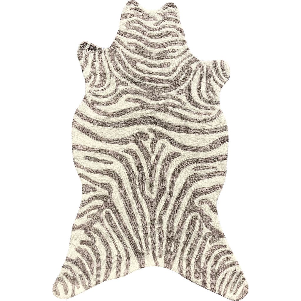R16 Home Mini Zebra Shaped Indoor Rug