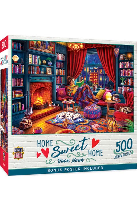Book Nook 500 Piece Jigsaw Puzzle