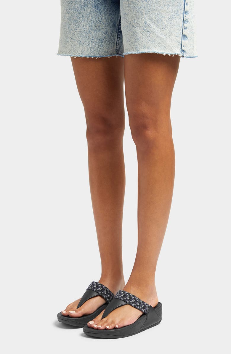 FitFlop Lulu Art Wedge Sandal, Alternate, color,