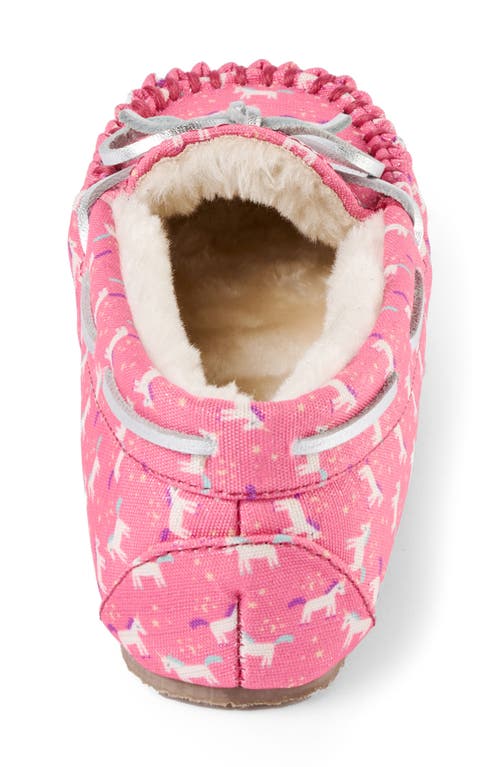 Minnetonka Kids' Slipper In Pink