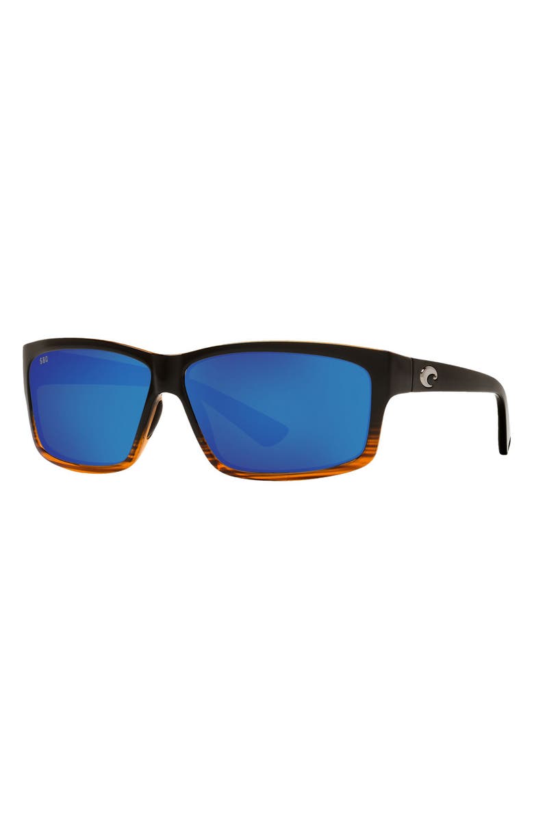 Costa Del Mar 60mm Rectangle Sunglasses, Alternate, color, 