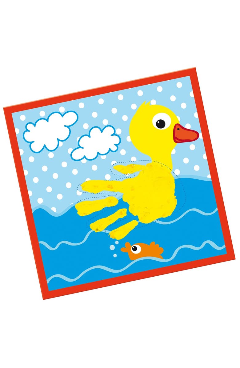 SES Creative My First Work Of Art Finger Painting Craft Set, Ages 1+, Alternate, color, Multicolored