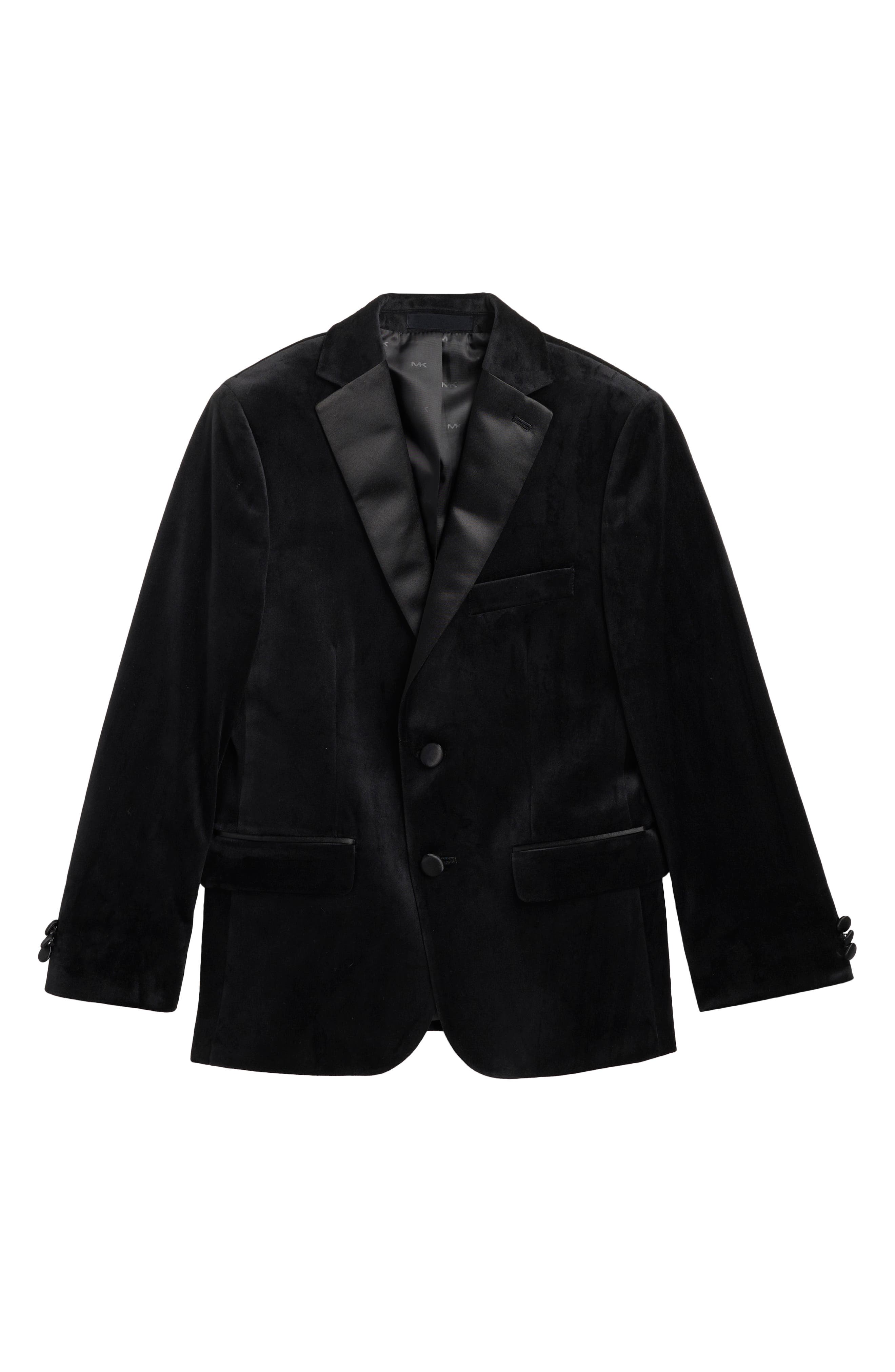 Kids' Velvet Knit Blazer