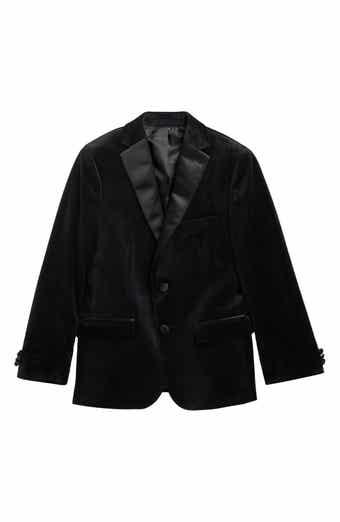 Kids' Velvet Knit Blazer
