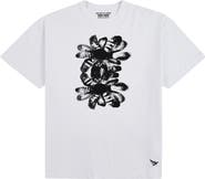 PAPER PLANES Double Flower Graphic T-Shirt