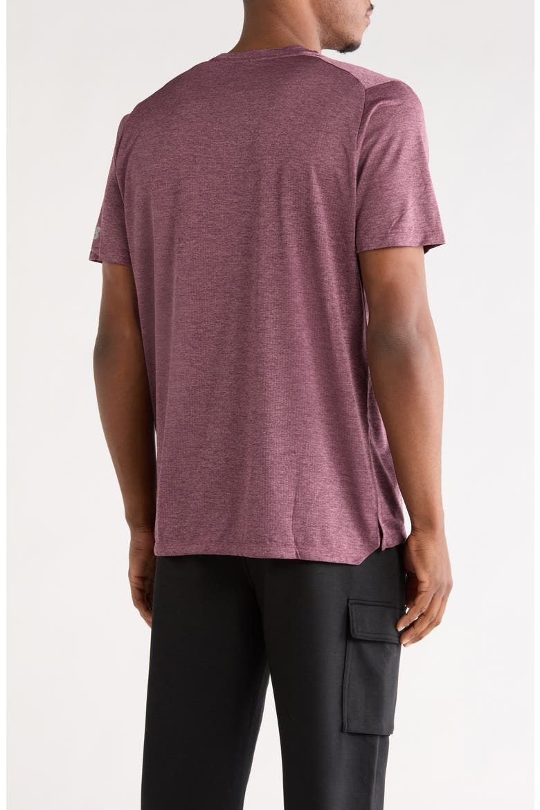 Athletics Crewneck T-Shirt, Main, color, FADED PLUM