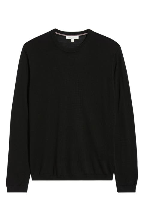 Wool & Silk Crewneck Sweater