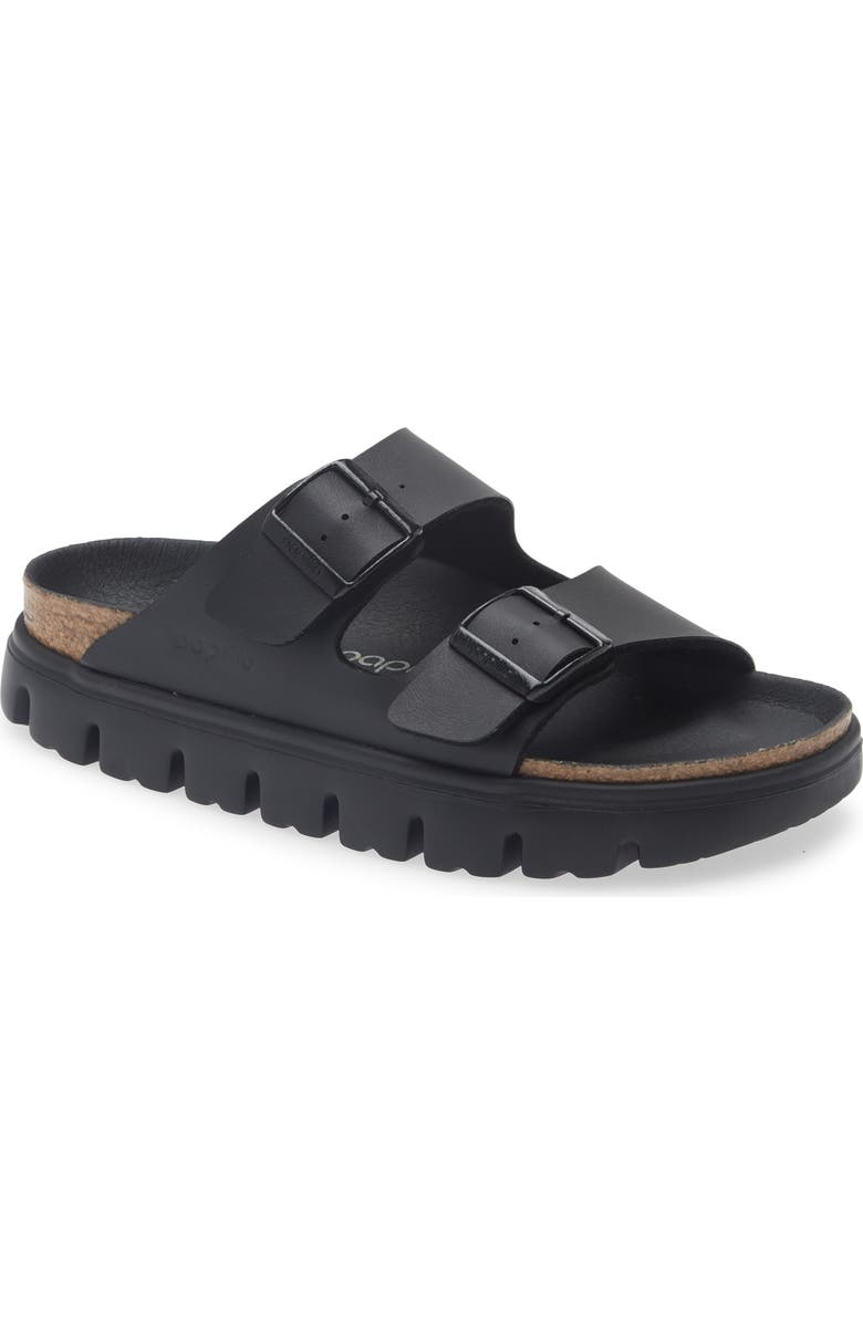 Birkenstock Papillio by Birkenstock Arizona Chunky Platform Sandal, Main, color, Black