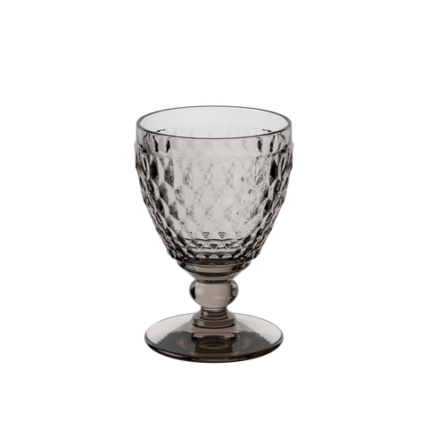 Boston coloured Claret-Smoke  Set of 4