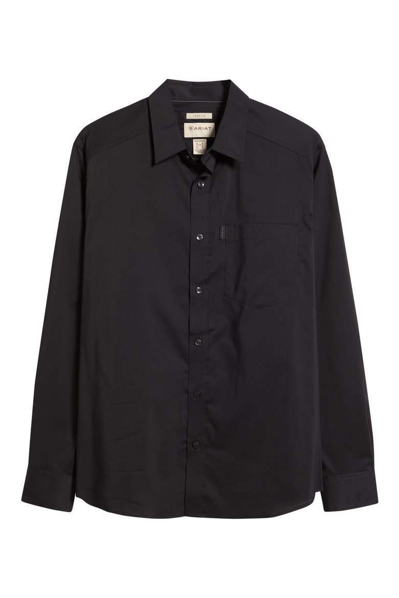Everything Classic Fit Performance Shirt, Alternate, color, BLACK