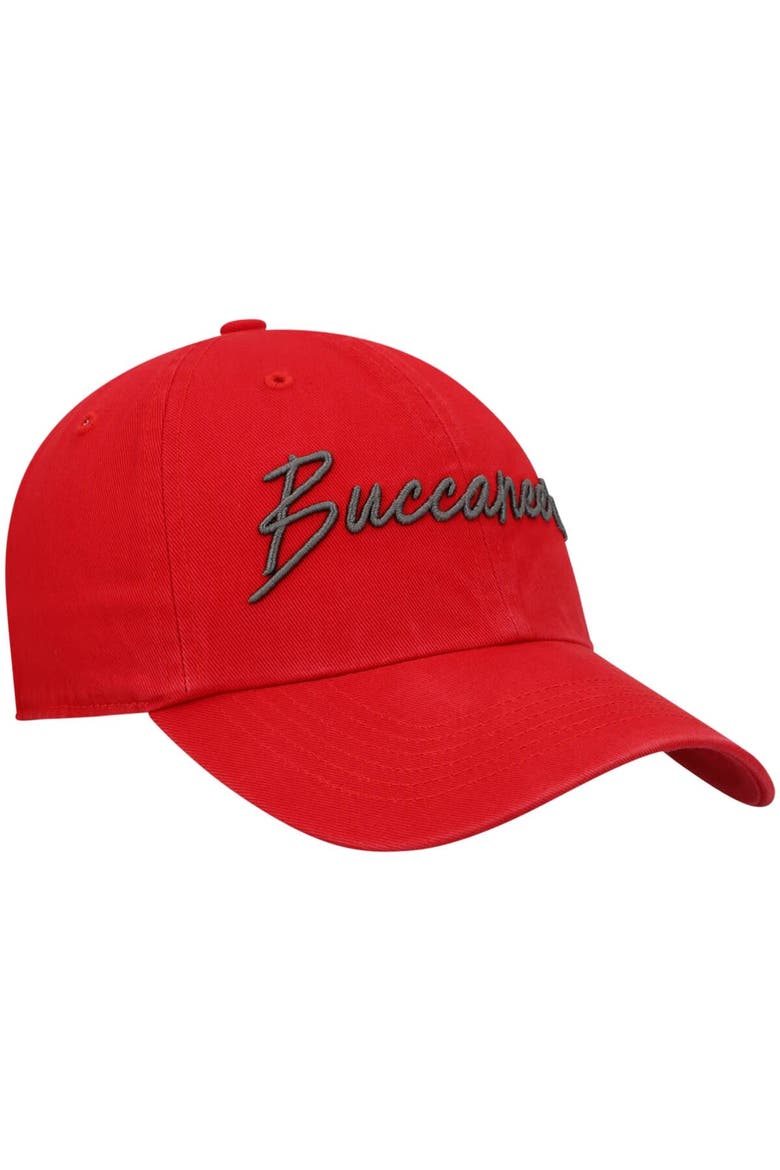 Women's '47 Red Tampa Bay Buccaneers Vocal Clean Up Adjustable Hat, Alternate, color, Red