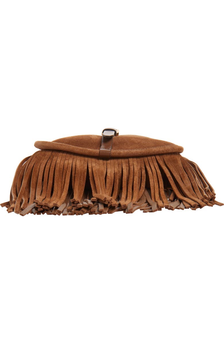 Etro Small Fringe Bag, Alternate, color, Biscotto