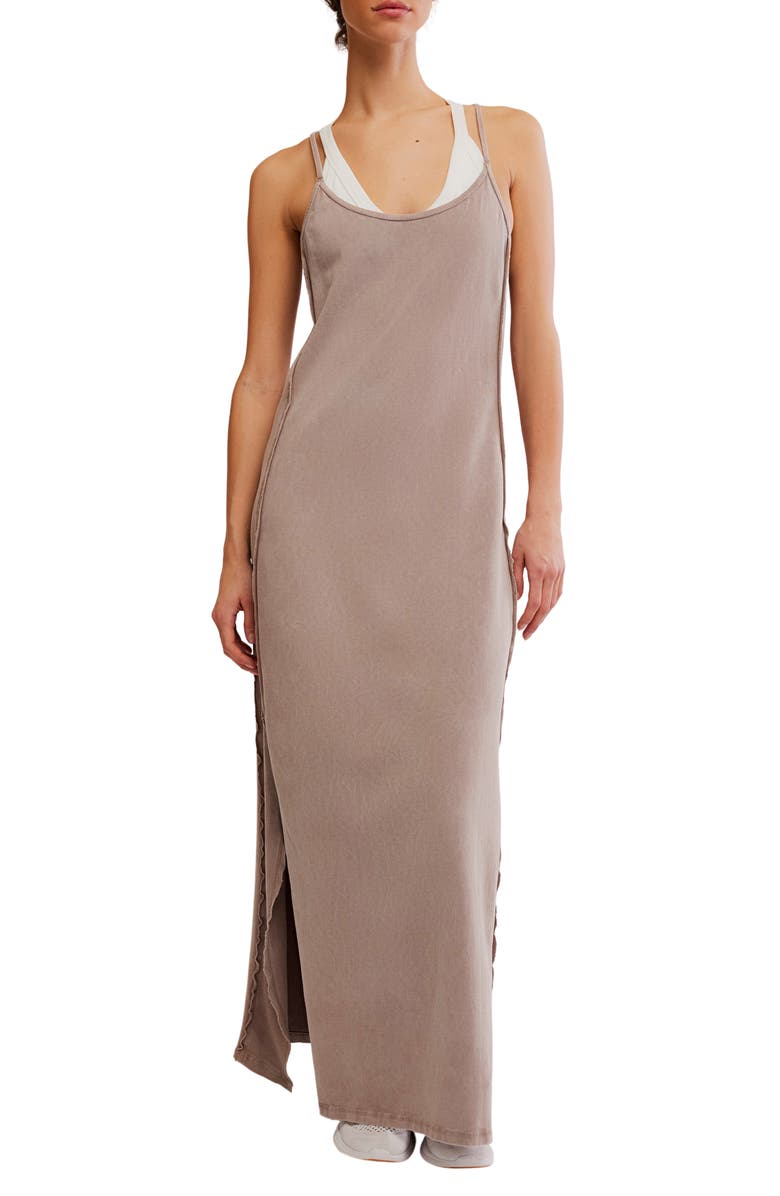 Free People <p>Hot Shot Sleeveless Maxi Dress</p>, Main, color, Hickory