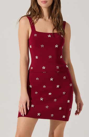 ASTR the Label Osanna Faux Pearl Detail Sweater