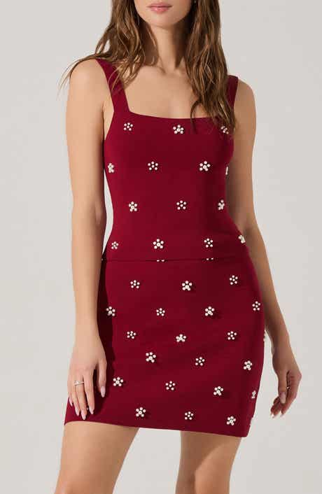 ASTR the Label Osanna Faux Pearl Detail Sweater