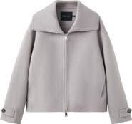 MANGO Wool Blend Jacket