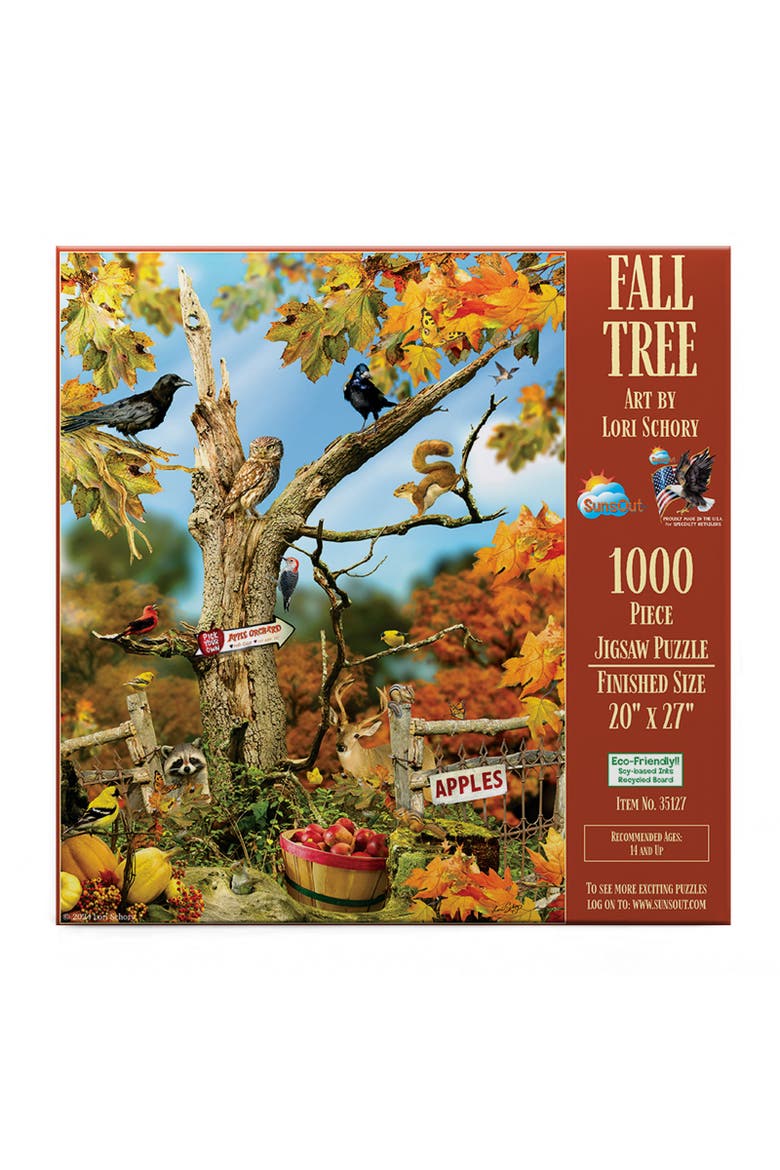 Fall Tree 1000 piece Jigsaw Puzzle for Adults, Alternate, color, Multicolor