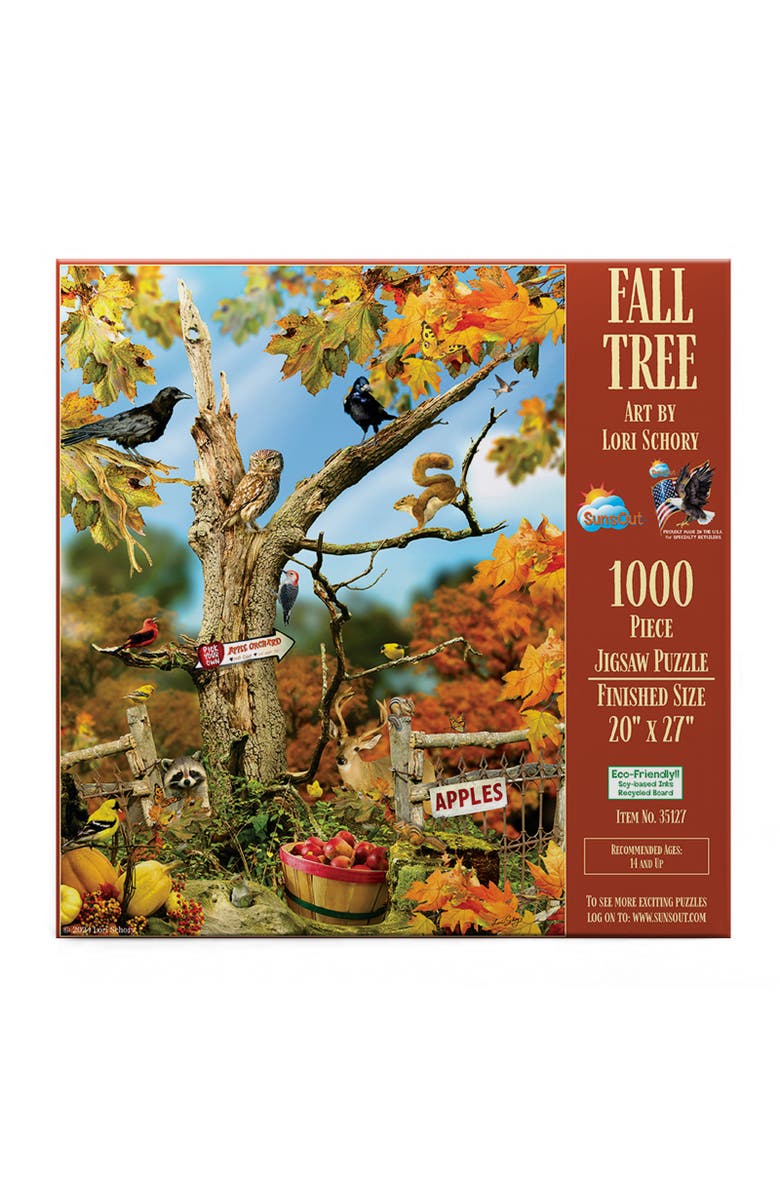 Sunsout Fall Tree 1000 piece Jigsaw Puzzle for Adults, Alternate, color, Multicolor