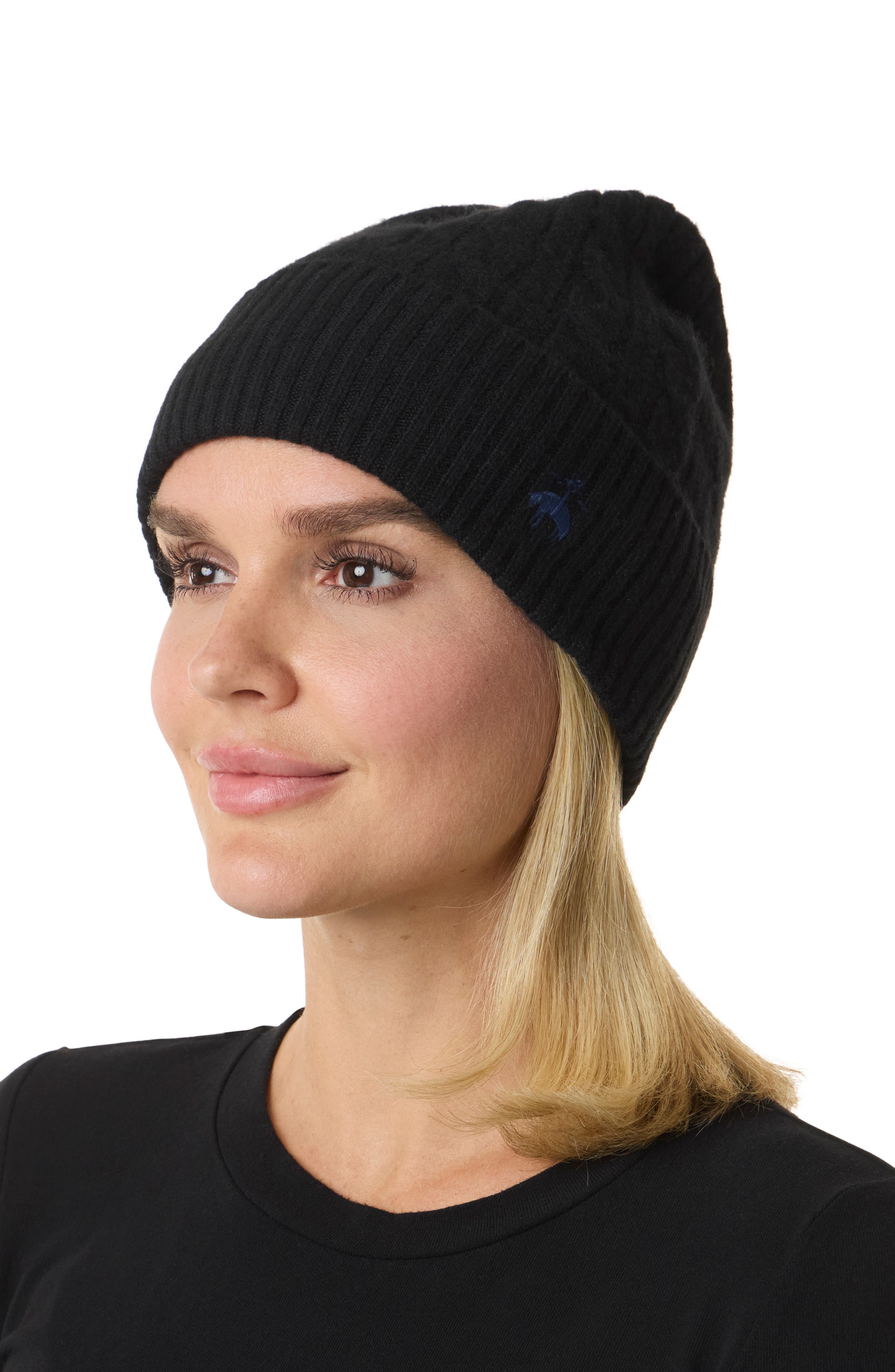 Wool & Cashmere Cable Beanie