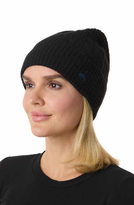 Wool & Cashmere Cable Beanie