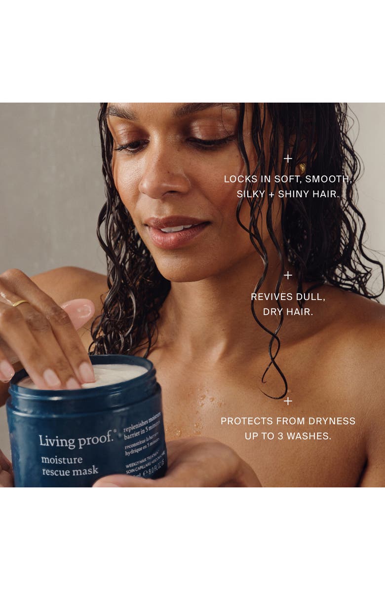 Living proof<sup>®</sup> Moisture Rescue Mask, Alternate, color, Teal