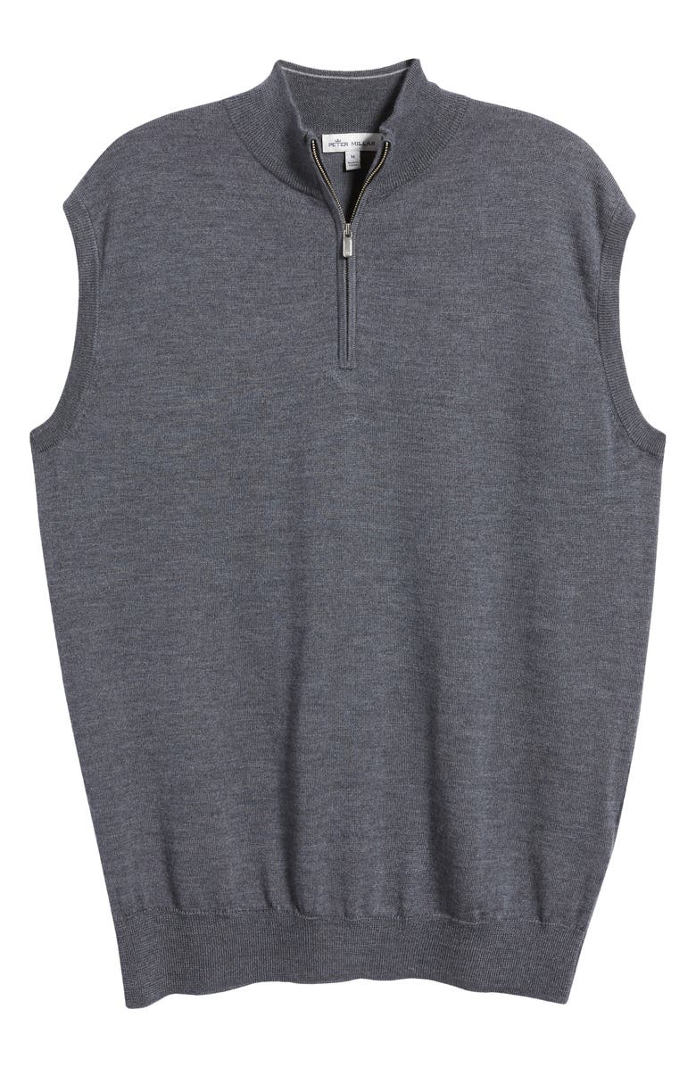 Peter Millar Autumn Crest Quarter Zip Vest, Alternate, color, 