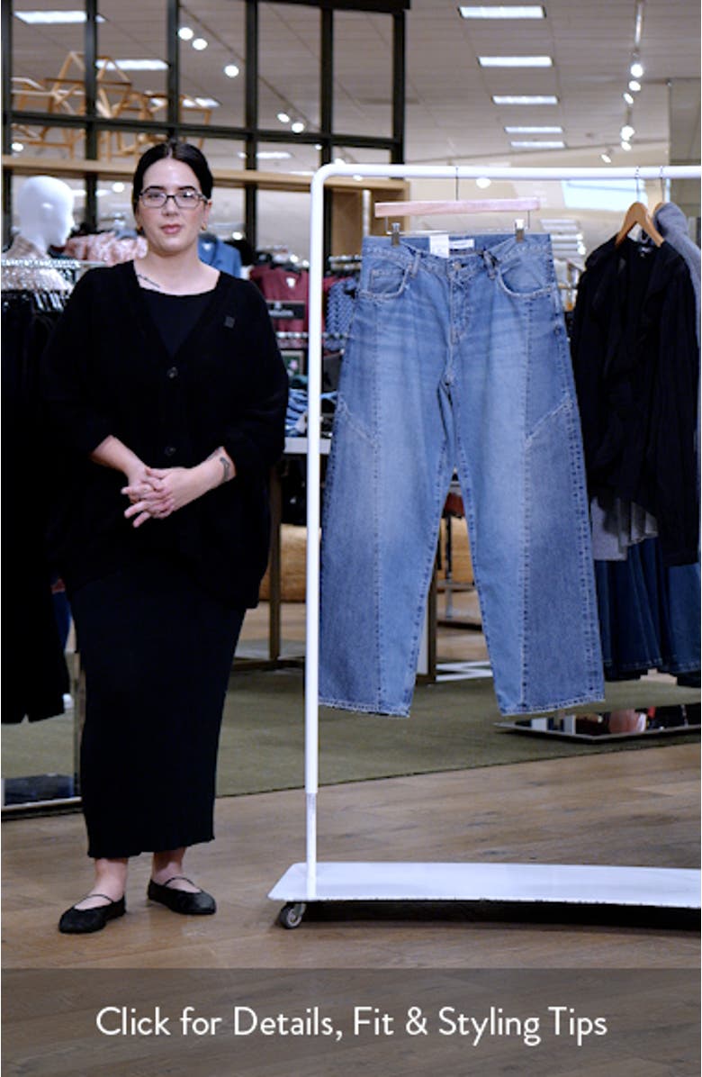 Micco Remake Tapered Wide Leg Jeans, sales video thumbnail