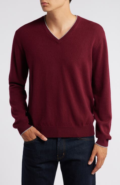 Nudos Men's V-neck deals Sweater