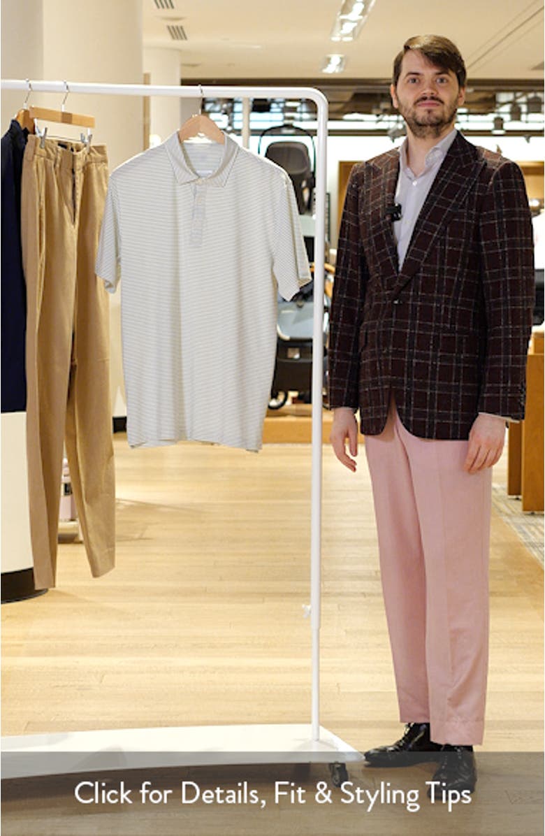 Smith Stripe Performance Golf Polo, sales video thumbnail