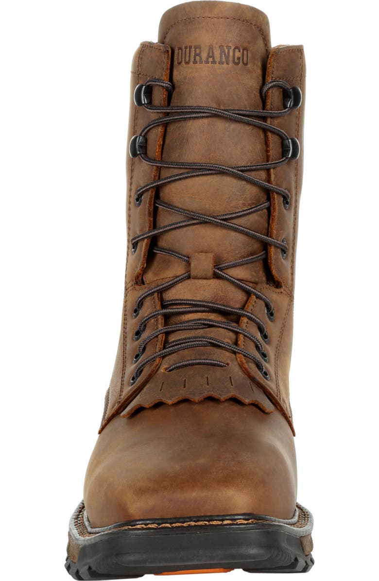 DURANGO Waterproof steel toe lace up boot, Alternate, color,