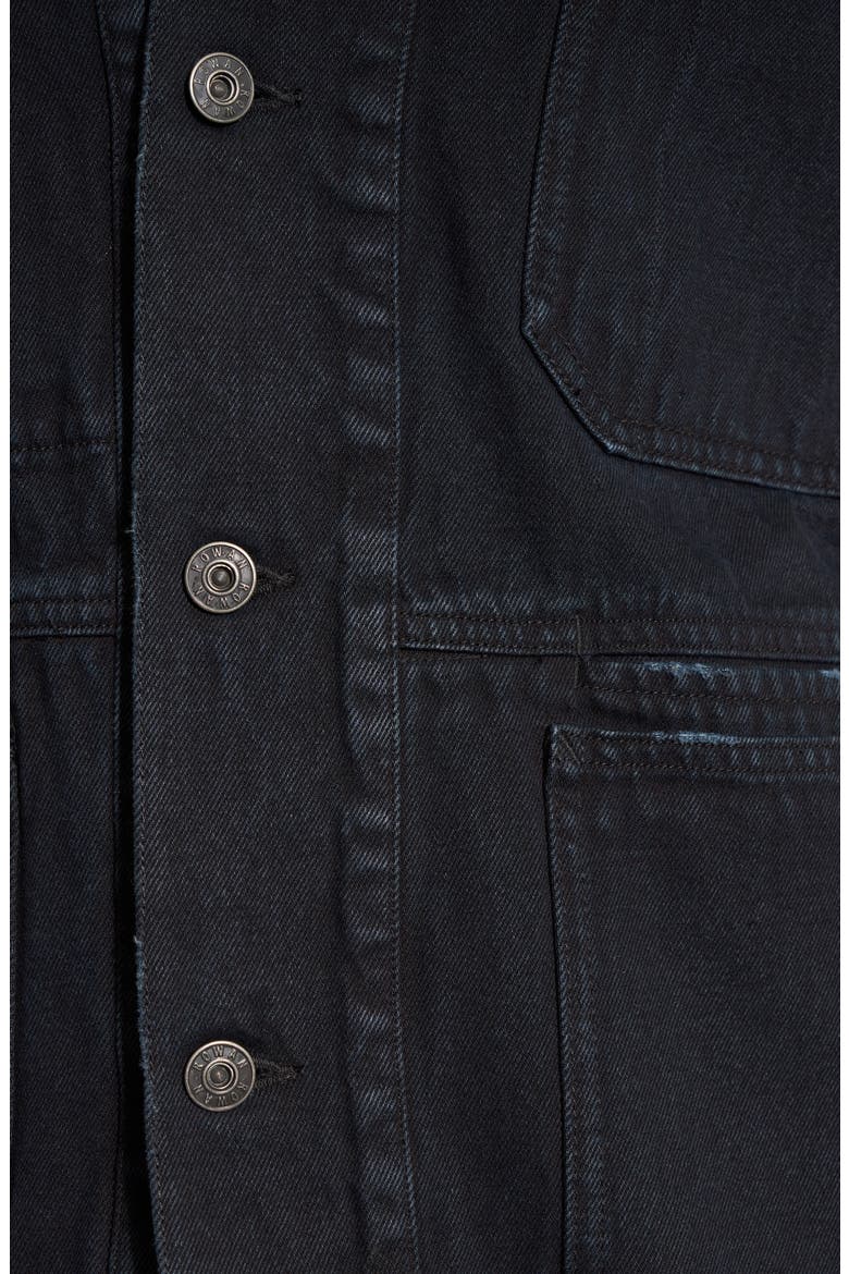 1955 Duncan Denim Chore Jacket, Alternate, color, OVERDYED BLACK