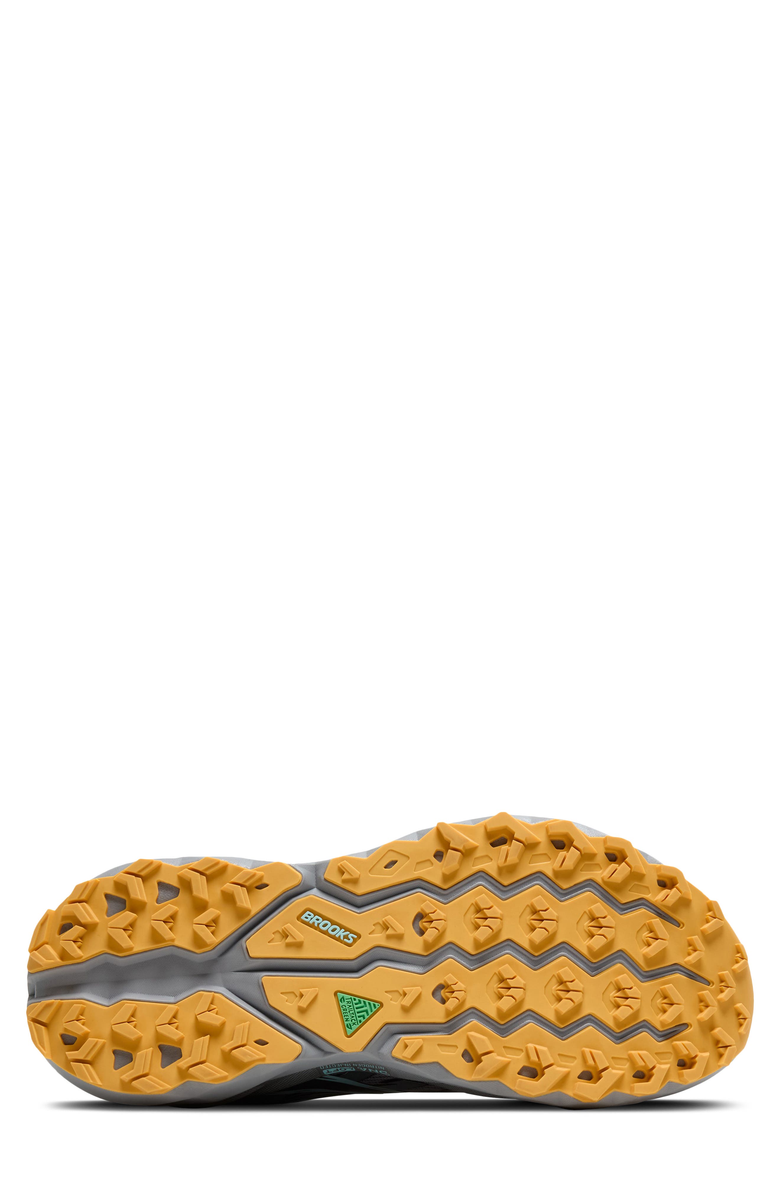 Cascadia 19 Trail Running Shoe, Alternate, color, ALLOY/ EBONY/ ORANGE