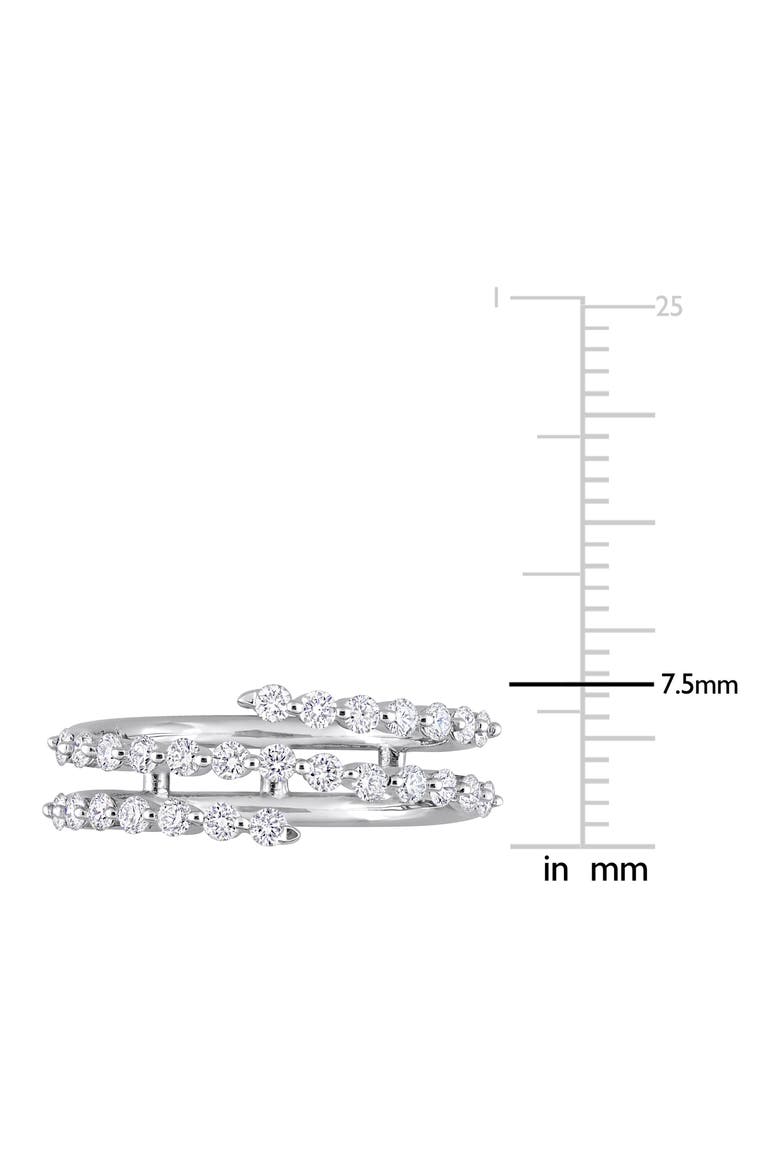 Lab Grown Diamond Coil Ring - 0.68ct., Alternate, color, WHITE